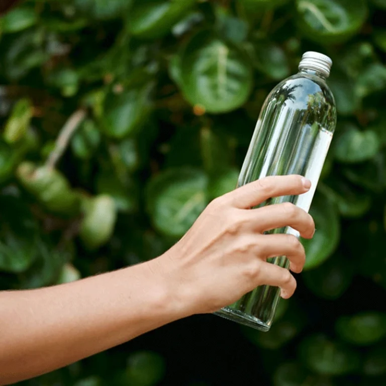 Eco-friendly reusable glass bottle initiative at Mirth Resorts