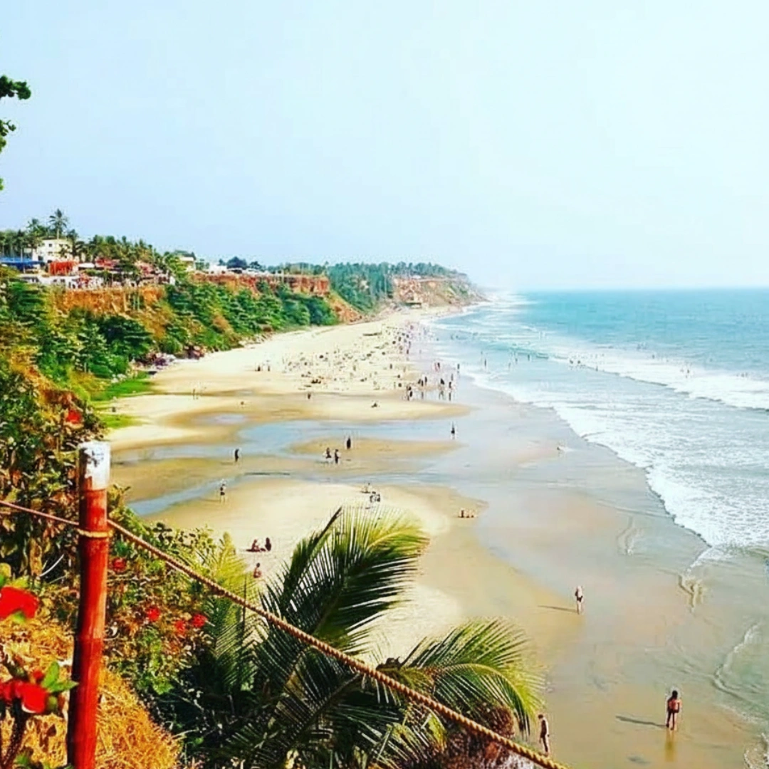 Varkala Cliff