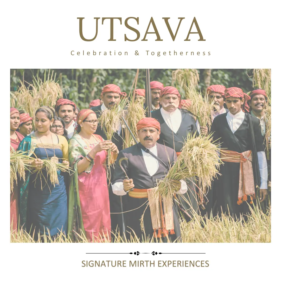 Utsava signature celebration experience at Mirth Resorts in Coorg