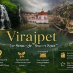 Madikeri sightseeing places including Abbey Falls Madikeri Fort Omkareshwara Temple and Raja Seat sunset in Coorg Karnataka