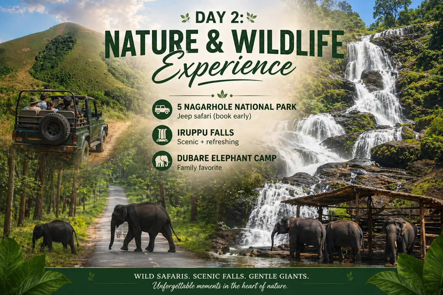 Nagarhole forest safari