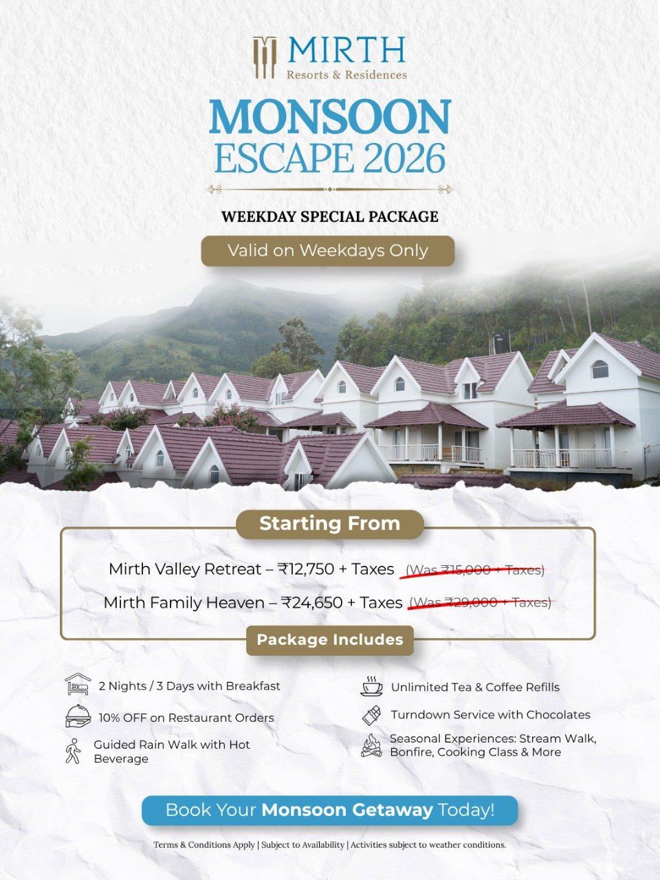 Mirth Monsoon Escape 2026